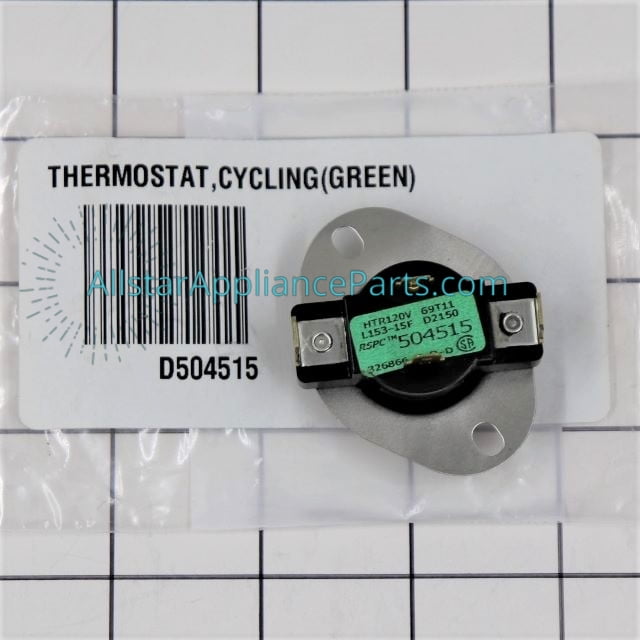 Speed Queen Dryer Cycling Thermostat D504515