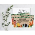 thumbnail image 3 of Inkdotpot 30Jungle Animals Baby ShowerRustic Diaper Raffle Ticket Lottery Insert Cards Supplies Games For Baby Shower Party Bring A Pack Of Diapers To Win Favors Gifts And Prizes, 3 of 5