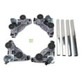 thumbnail image 2 of Washing Machine Roller, PVC Stainless Steel Movable Furniture Base Universal  for Dryer, 2 of 8