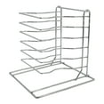thumbnail image 3 of Soporte para pizza, soporte para pizza, mesa de buffet, catering, pizzerías, picnic, resistente, para hoteles, camping, ahorro de espacio, estante de 6 niveles, 3 of 8