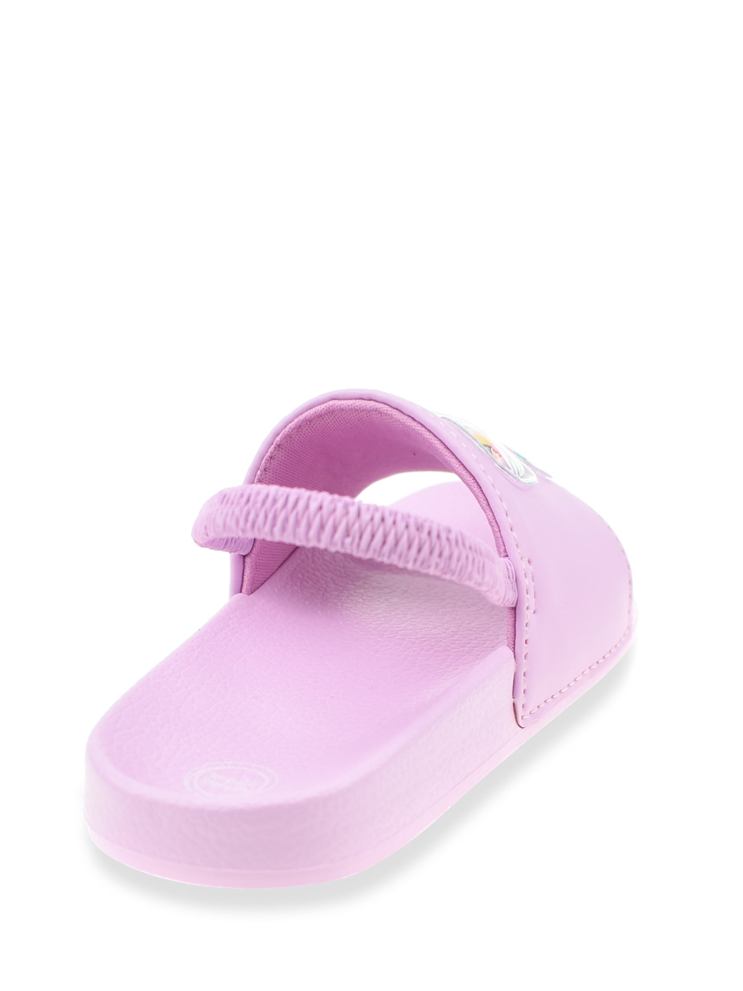 Wonder Nation Little and Big Girls Pool Slide Sandals