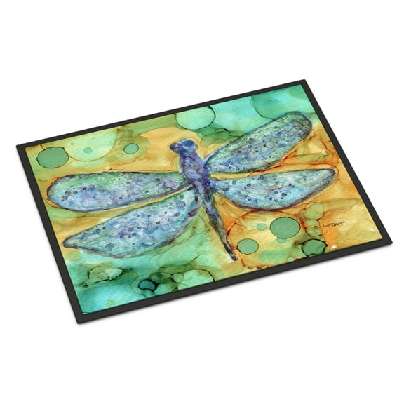 Abstract Dragonfly Doormat 24x36
