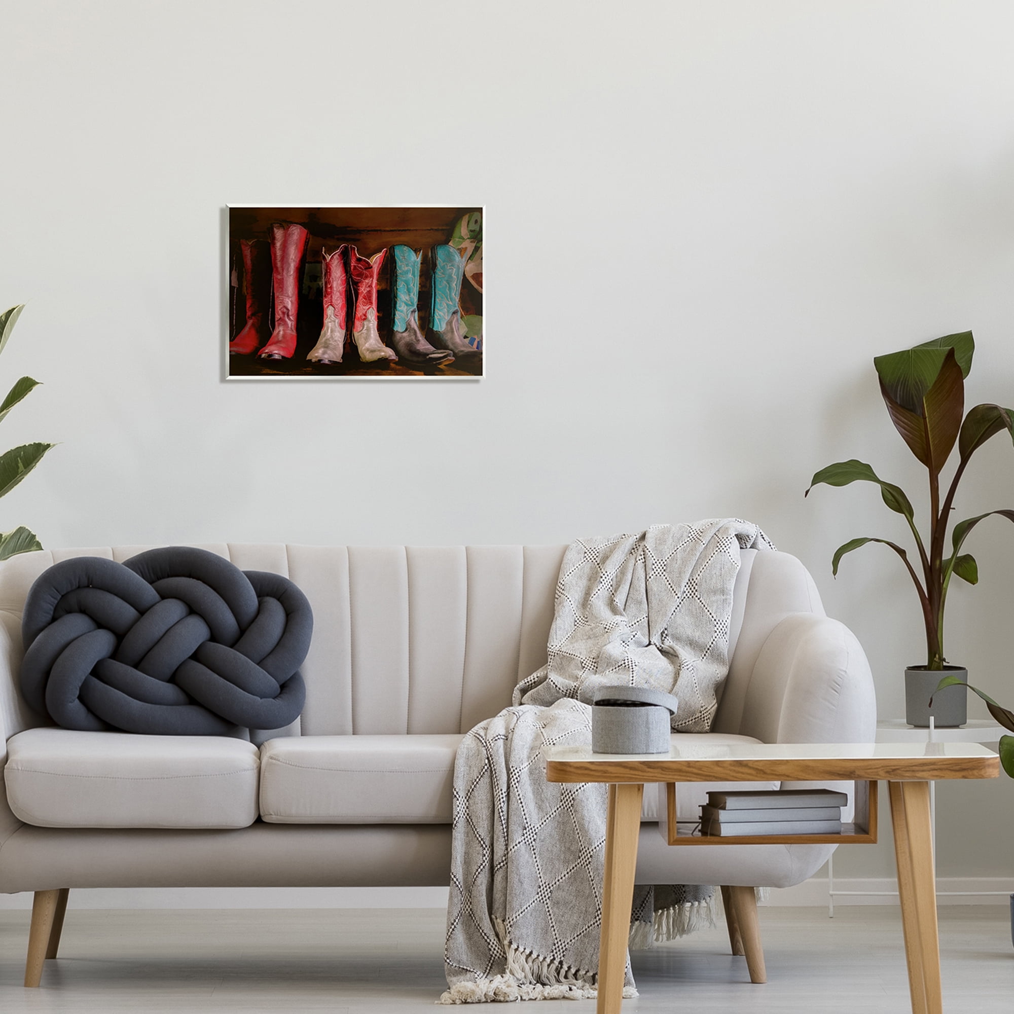 Stupell Industries Cowgirl Boots Photography Beauty & Fashion Photography Unframed Art Print Wall Art, 19 x 13