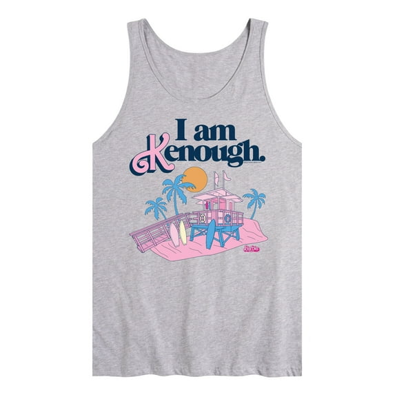 Barbie The Movie - I Am Kenough Lifeguard Stand - Men's Jersey Tank Top