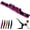 Pink, variant on Fitness Resistance Band for Stretching and Yoga, 35.4in Adjustable Bands 8-Section Elastic Training Bands for Yoga, Pilates, Fitness