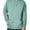 Cypress Green, variant on Hanes Men's Comfortwash Garment Dyed Hoodie Sweatshirt, Crimson Fall, Large