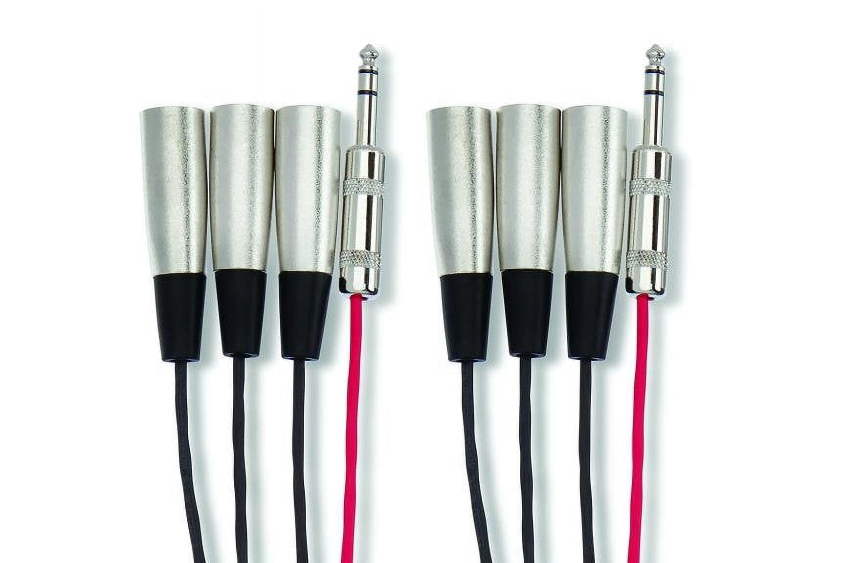 Hosa Technology 6X2 Sub Snake Compact 6 mic Instrument Cables, 50 ft