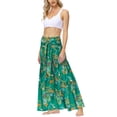 thumbnail image 5 of Lovebay Womens Wide Leg Palazzo Loose Pants Summer Beach Boho Floral Trousers S-XL, 5 of 7