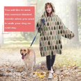 thumbnail image 4 of Wearable Oversized Blanket,Beige Bigfoot and Pine Tree Pattern Wearable Blanket Hoodie for Adults,Cozy Hooded Blankets with Super Pockets,Super Warm Fuzzy Pullover for Women & Men, 4 of 6