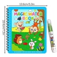 thumbnail image 5 of Magic Water Painting Book, Reusable Water Coloring Book for Toddlers, Educational Learning Kits Gifts, 5 of 5