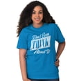 thumbnail image 5 of Dont Even Think About It Attitude Women's Graphic T Shirt Tees Brisco Brands M, 5 of 6