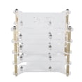 thumbnail image 2 of ZOUSSIQI 4 Layers Transparent Acrylic Case Shelf Stack For Raspberry Pi 3/2 B and B+ EL225#57773, 2 of 9