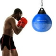 thumbnail image 1 of Goplus 18" 110Lbs Heavy Water Filled Punching Aqua Training Boxing Bag Home Gym Hook Blue, 1 of 10