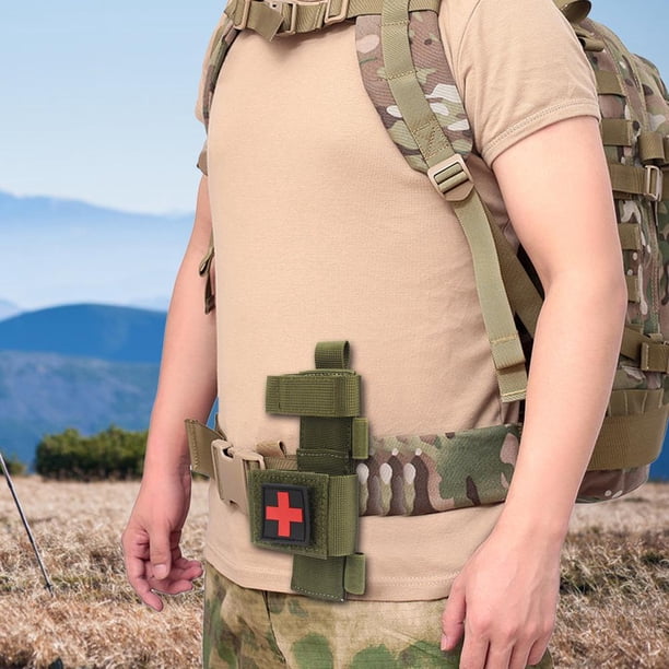 Bolsa de torniquete CAT multifunción Bolsa Molle de cizalla para hemostasia rápida verde Ndcxsfigh Para Estrenar