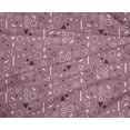 thumbnail image 4 of oneOone Polyester Lycra Mauve Fabric Geometric Sewing Material Print Fabric By The Yard 56 Inch Wide-0CG, 4 of 4