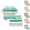 Green, variant on ATOGUTA Boys Vacation Outfits Two Piece Summer Outfit Short Sleeve Top and Shorts Kids Striped Shorts Outfit Set Size 1T-14, Green