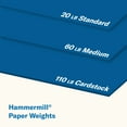 thumbnail image 5 of Hammermill Colored Cardstock, 110 lb. Blue, 8.5" x 11", 3 Ream, 5 of 8