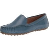 Aerosoles Womens Over Drive Slip-On Loafer 9 Wide Blue