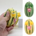 thumbnail image 2 of Toy Eye Popping Watermelon Squeeze Toy Soft Plastic Pinch for Stress Relief/ R1W3, 2 of 8