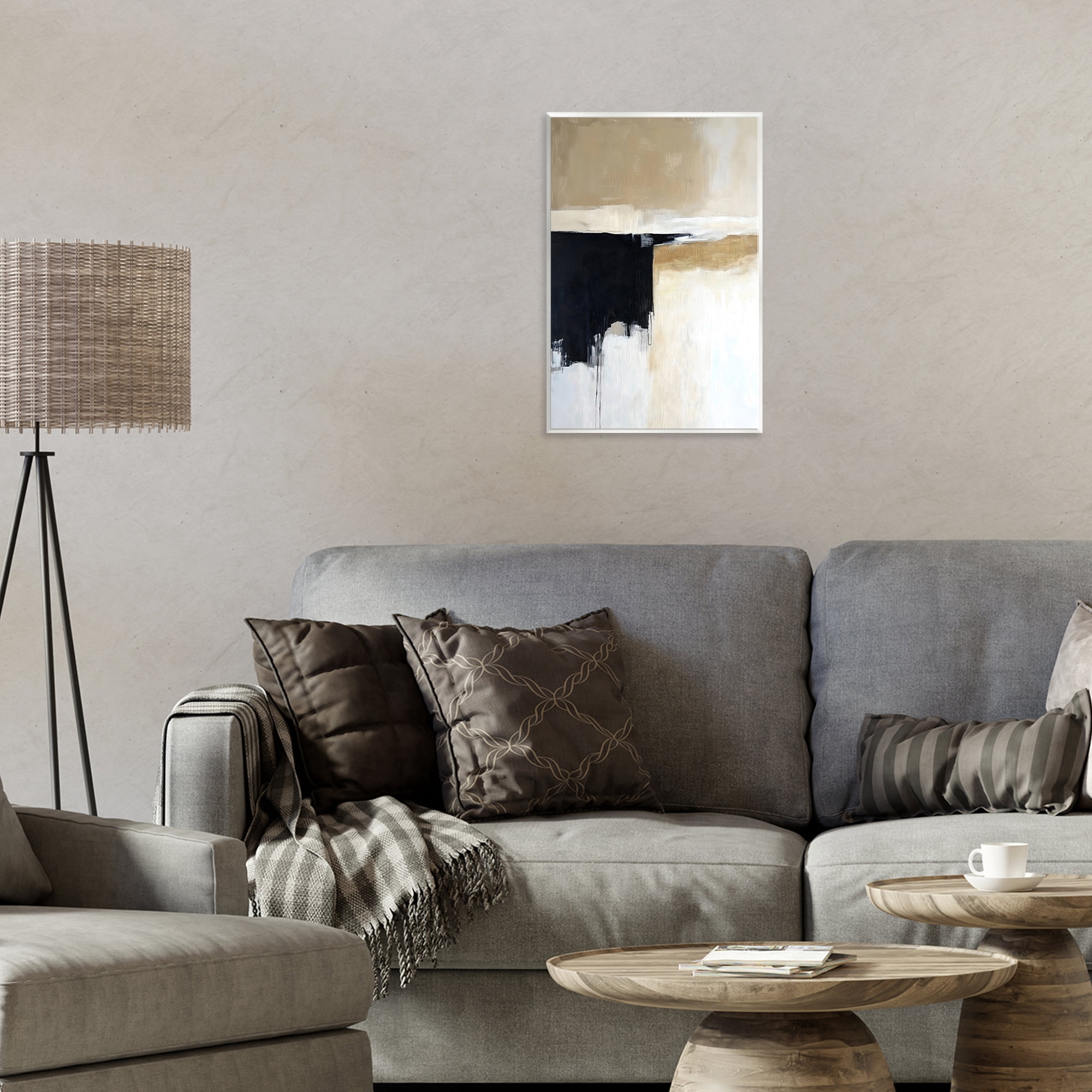 Stupell Industries Desert Shades Muted Neutrals Wall Plaque Art, design by Gina Kelly
