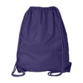 thumbnail image 2 of Quality Lightweight Large Drawstring Backpack Bag, Orange, ONE, 2 of 2