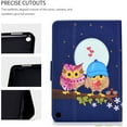 thumbnail image 4 of Allytech Flip Case for All-new Amazon Fire HD 10 2021 / Fire HD 10 Plus 10.1" Tablet 11th Generation 2021 Released, Slim Fit Auto Sleep Wake Protective Smart Cover Shell for Girls Women, Owls, 4 of 6