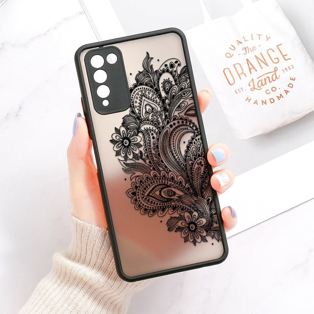 Funda dura mate con Mandala para Huawei Honor 50 SE 60 Pro 8X 10X Lite 30 20 9A Fivean unisex