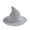 Gray, variant on Women's 2025 Winter Thickened Wool Witch Hat - Magician-Inspired Wizard Cap, Stylish Pointed Witch Headwear for Halloween & Themed Parties
