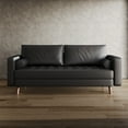 thumbnail image 2 of Stateside Vegan Leather Square Arm Sofa 70", 2 of 6
