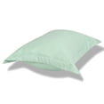 thumbnail image 5 of Unique Bargains Soft Microfiber Pillow Shams Set of 2 Light Green Queen, 5 of 8