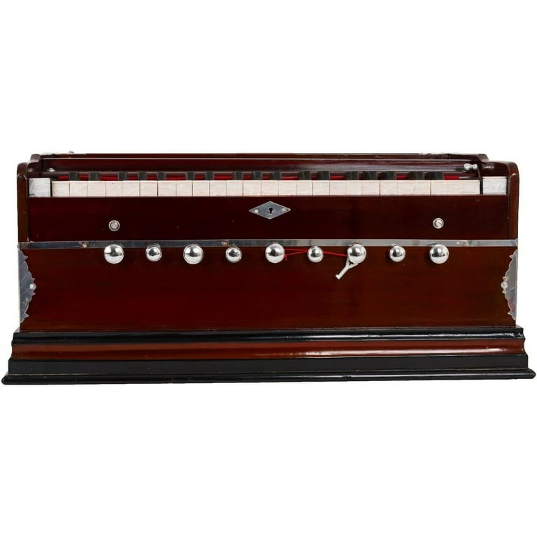 Best Harmonium 9 Stopper Chudidaar Bellow 42 Key Two Reed Bass