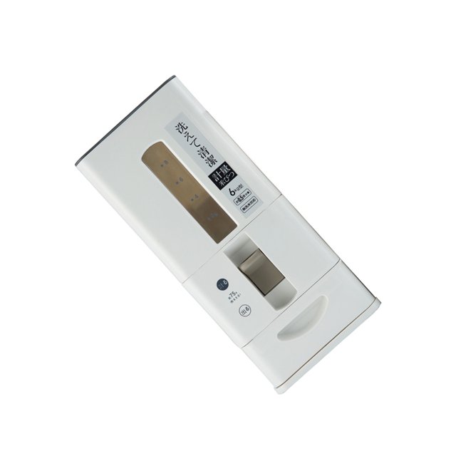 Inteprter Caja de cubo de arroz de estilo japonés, dispensador sellado de granos de comida para el hogar, medidor de plástico a prueba de Organizadores de utensilios de cocina Blanco 6 kg