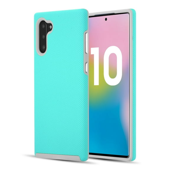 GSA Grippy Textured Hybrid Case for Samsung Galaxy Note 10 (6.3") - Teal