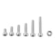 thumbnail image 1 of M3 A2 Stainless Steel Hex Socket Screws Bolt With Hex Nuts Assortment Fasteners(Cap Head), 1 of 3