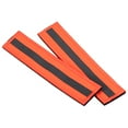 thumbnail image 4 of Uxcell 1x6" Reflective Patch Hook and Loop Fastener Safety Applique, Orange 2 Pack, 4 of 6