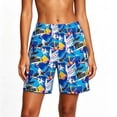 thumbnail image 2 of Ounisa Women's Summer Resort Relaxed Fit Shorts Comfy Stretchy Non Binding Breathable Lightweight Soft Shorts, 2 of 6