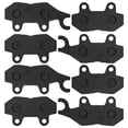 thumbnail image 3 of Niche Brake Pad Set Triumph Tiger 1050 Speed Triple Rear Semi-Metallic 4 Pack 519-KPA2450D, 3 of 5
