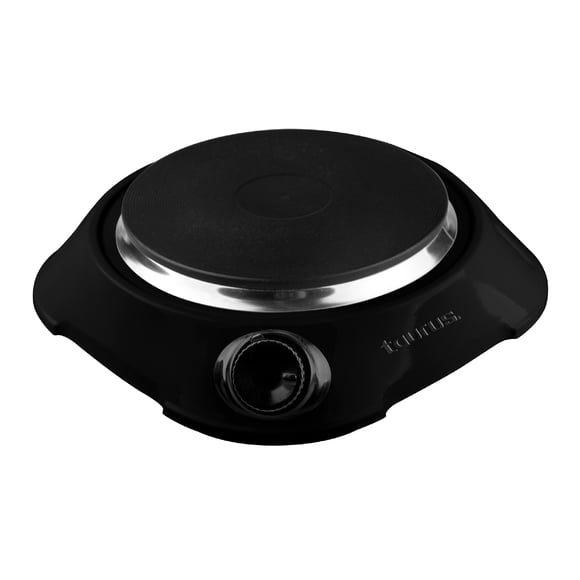 Parrilla Eléctrica Taurus 700W Helios Placa Hierro Fundido y Termostato Color Negro