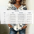 thumbnail image 3 of Dolkfu Multicolor Summer Tops for Women Boho V-Neck Elbow-Length Ornamental Button Retro Floral Blouses & Tops Multicolor,Xl, 3 of 5