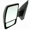 thumbnail image 3 of For Nissan NV1500 2012 13 14 15 16 2017 Door Mirror Driver and Passenger Side | Pair | Outer | Rear | High Roof | Manual | w/ Textured Cap | NI1320232, NI1321232 | 963021PA6E-PFM, 963011PA6E-PFM, 3 of 4