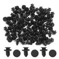 thumbnail image 2 of Unique Bargains Car Plastic Rivet Bumper Fender Fastener Retainer Clip Black 8mm Hole 100pcs, 2 of 2