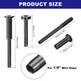 thumbnail image 4 of Unique Bargains 20 Pack Black Invisible Cable Railing Kit for 2'x2',4' X4' Wood / Metal Deck Post, 4 of 6