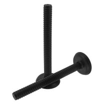 OFFIGAM Kettlebell Support Bars Black PP Material 2 Pieces for Home Full Body Strength Workouts