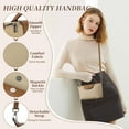 thumbnail image 2 of JUYGO Fashion Mini Crossbody Bags for Women,Leather Shoulder Bag Handbags,Retro Compact Clutch Bag,New Small Satchels Tote Bag, 2 of 7
