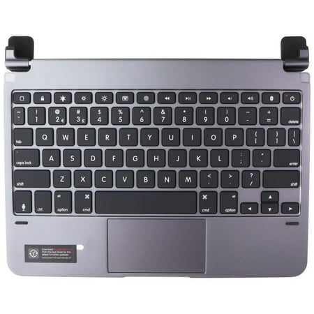 Brydge - Pro+ Wireless Keyboard for 11-inch Apple iPad Pro (2018, 2020 & 2021) - Space Gray
