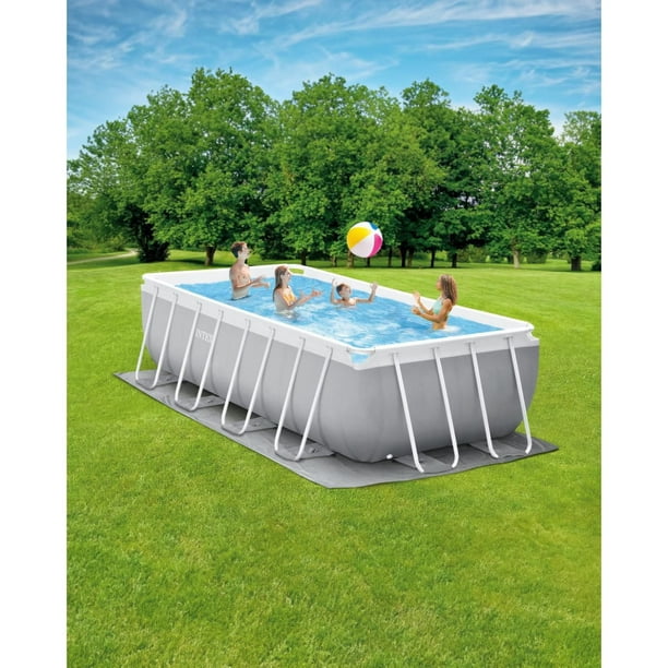 Intex 16Ft X 8Ft X 42In Prism Frame Rectangular Pool Set - Walmart.ca