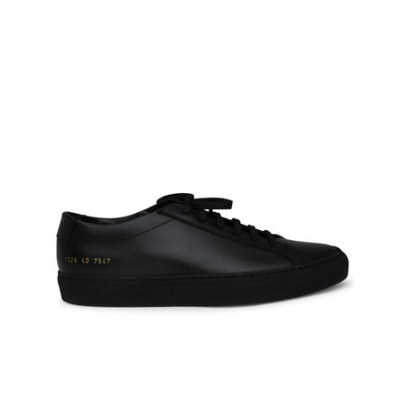 

Common Projects Man Black Leather Achilles Sneakers