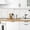Beige & White-10, variant on Decorative Wall Panels Grey Granite 10 Count Peel and Stick Backsplash