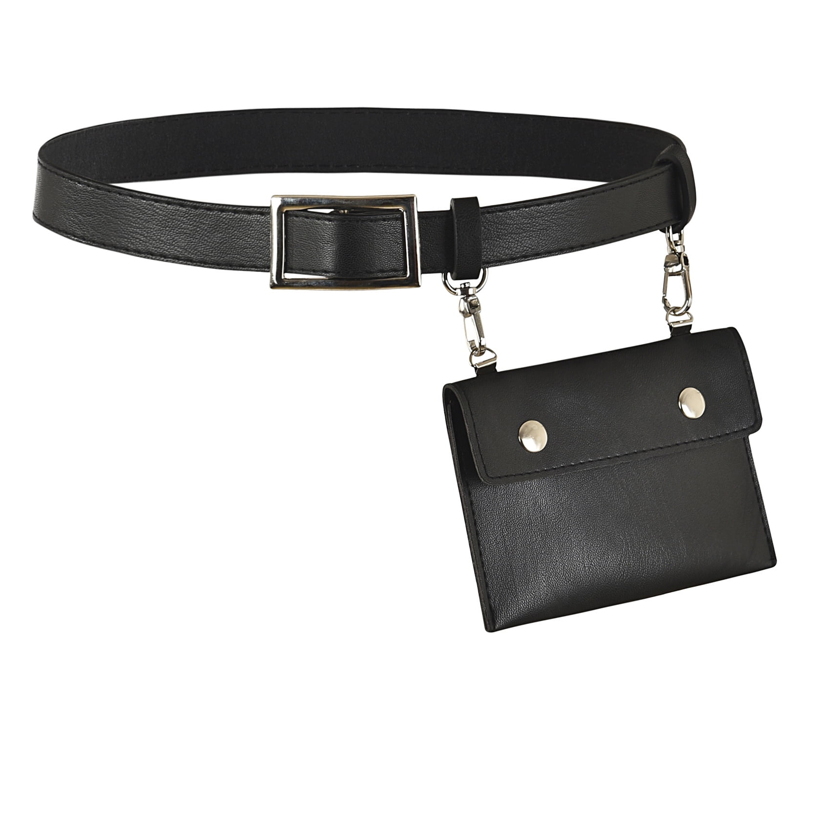 WEGIRL Women's PU Leather Belt Fanny Pack with Removable Belt Fashion