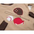 thumbnail image 3 of Leveret Baseball 2 Piece Pajama 100% Cotton (Size 12M-14 Years), 3 of 4